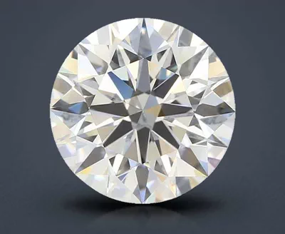 3.27ct D VVS2 Rare Carat Ideal Cut Round Lab Grown Diamond
