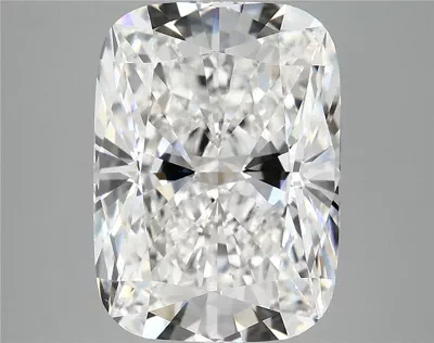 7.09ct E VVS2 Rare Carat Ideal Cut Cushion Lab Grown Diamond