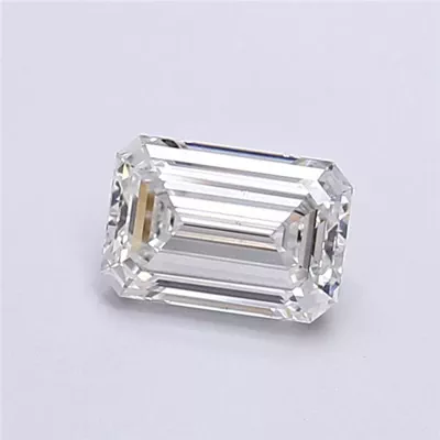 1.00ct F VS2 Rare Carat Ideal Cut Emerald Lab Grown Diamond