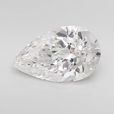 1.72ct E VS1 Rare Carat Ideal Cut Pear Lab Grown Diamond
