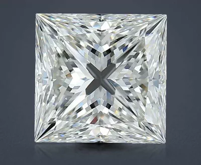 3.02ct I VS1 Rare Carat Ideal Cut Princess Diamond