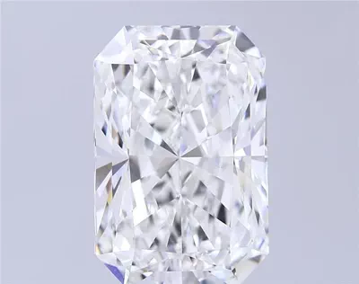 10.04ct F VS1 Rare Carat Ideal Cut Radiant Lab Grown Diamond