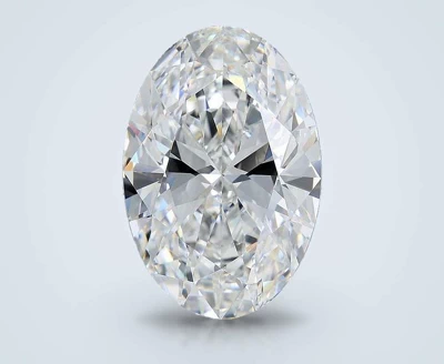 10.51ct F VVS2 Rare Carat Ideal Cut Oval Lab Grown Diamond