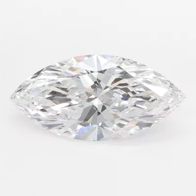 3.10ct D VVS1 Rare Carat Ideal Cut Marquise Lab Grown Diamond