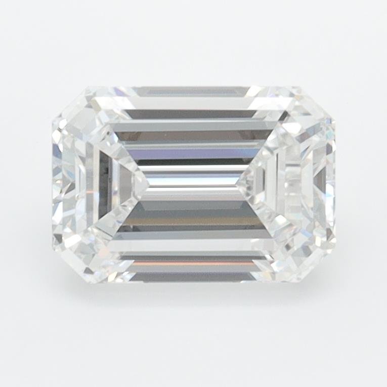 1.38ct D VVS1 Rare Carat Ideal Cut Emerald Lab Grown Diamond