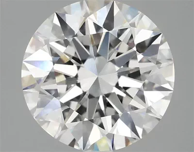 3.06ct H VS2 Rare Carat Ideal Cut Round Lab Grown Diamond