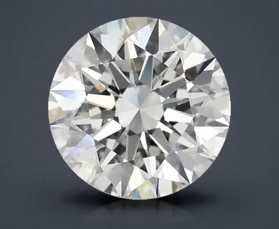 3.06ct H VS2 Rare Carat Ideal Cut Round Lab Grown Diamond