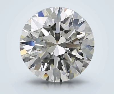 5.50ct J SI2 Rare Carat Ideal Cut Round Diamond