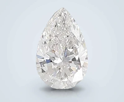 1.09ct D VS2 Rare Carat Ideal Cut Pear Lab Grown Diamond