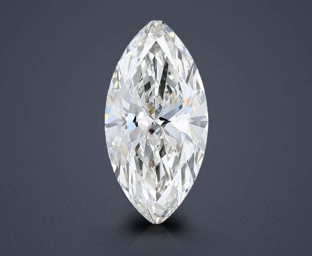 3.58ct G VS2 Rare Carat Ideal Cut Marquise Lab Grown Diamond