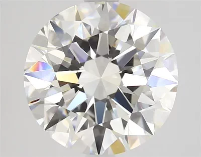2.56ct H IF Rare Carat Ideal Cut Round Diamond