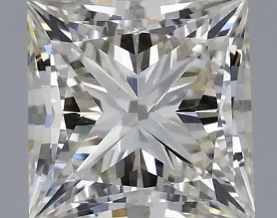 1.50ct I VVS2 Rare Carat Ideal Cut Princess Lab Grown Diamond
