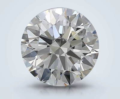 3.40ct K VS1 Rare Carat Ideal Cut Round Diamond