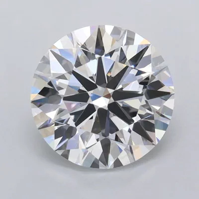 2.45ct D FL Rare Carat Ideal Cut Round Lab Grown Diamond