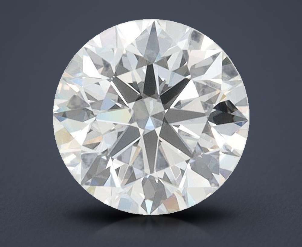 1.23ct D VVS1 Rare Carat Ideal Cut Round Lab Grown Diamond
