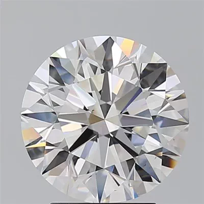 3.11ct E VS2 Rare Carat Ideal Cut Round Diamond