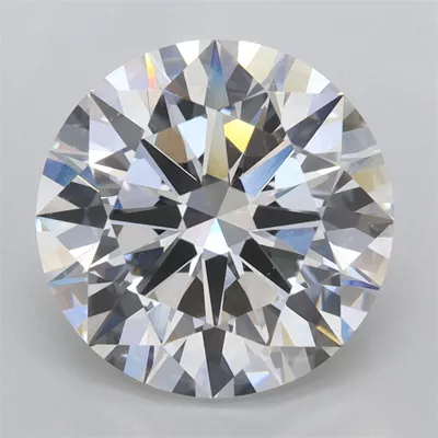 5.01ct F VVS2 Rare Carat Ideal Cut Round Lab Grown Diamond