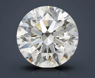 3.05ct K SI1 Rare Carat Ideal Cut Round Diamond