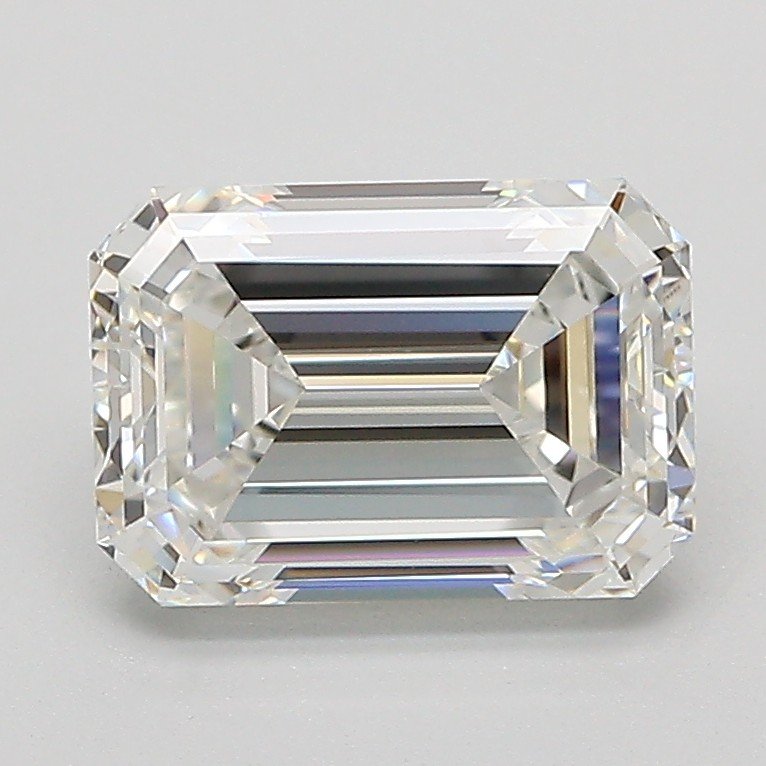 2.06ct E VS1 Rare Carat Ideal Cut Emerald Lab Grown Diamond