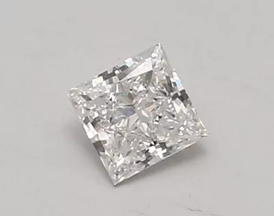 0.48ct D VVS1 Rare Carat Ideal Cut Princess Lab Grown Diamond
