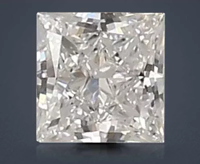 0.48ct D VVS1 Rare Carat Ideal Cut Princess Lab Grown Diamond
