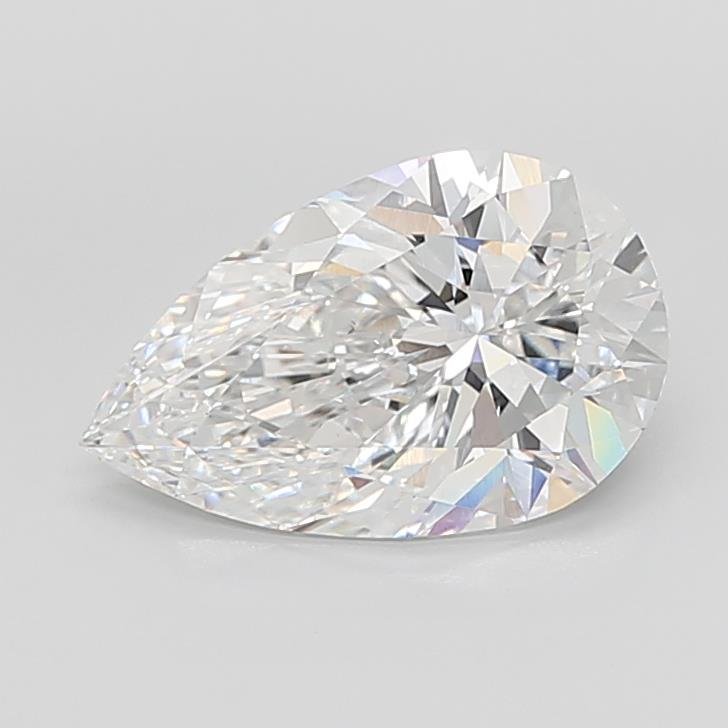 7.07ct E VS1 Rare Carat Ideal Cut Pear Lab Grown Diamond