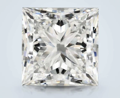 10.40ct F VVS2 Rare Carat Ideal Cut Princess Lab Grown Diamond