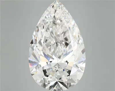 12.19ct F VVS2 Rare Carat Ideal Cut Pear Lab Grown Diamond