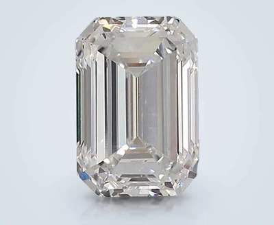 5.02ct E VS2 Rare Carat Ideal Cut Emerald Lab Grown Diamond