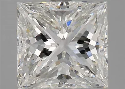 3.12ct I SI1 Very Good Cut Princess Diamond