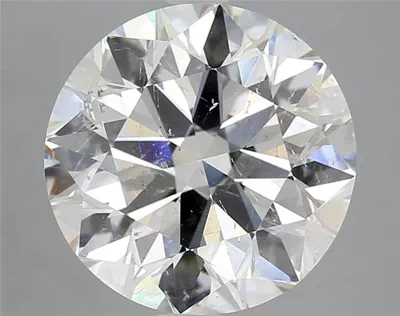 5.01ct F SI2 Excellent Cut Round Diamond