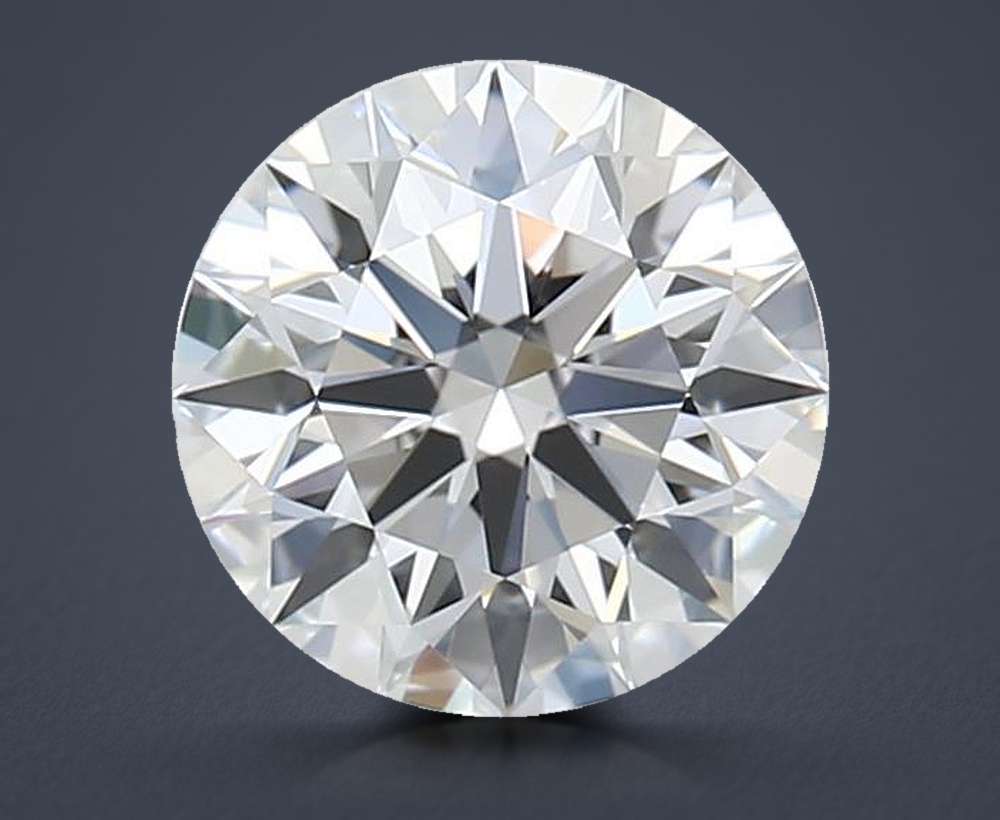1.07ct D FL Rare Carat Ideal Cut Round Lab Grown Diamond