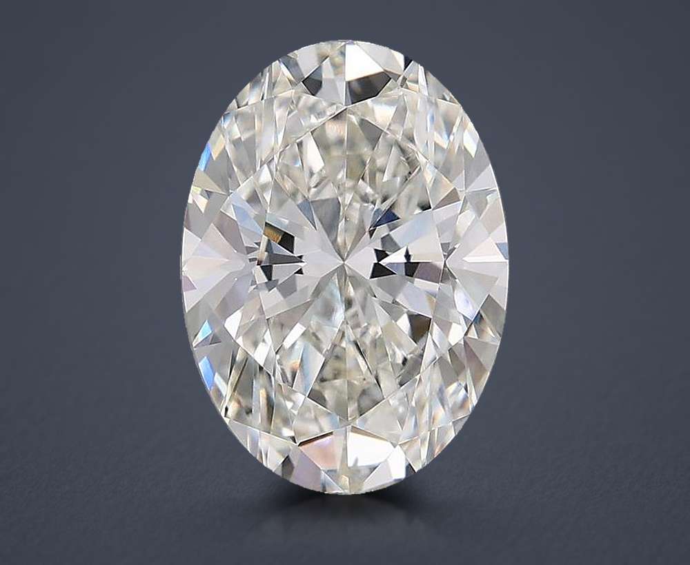 1.60ct G VS1 Rare Carat Ideal Cut Oval Lab Grown Diamond