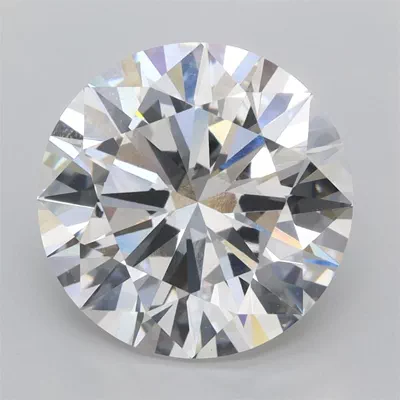 5.02ct F VVS2 Rare Carat Ideal Cut Round Lab Grown Diamond