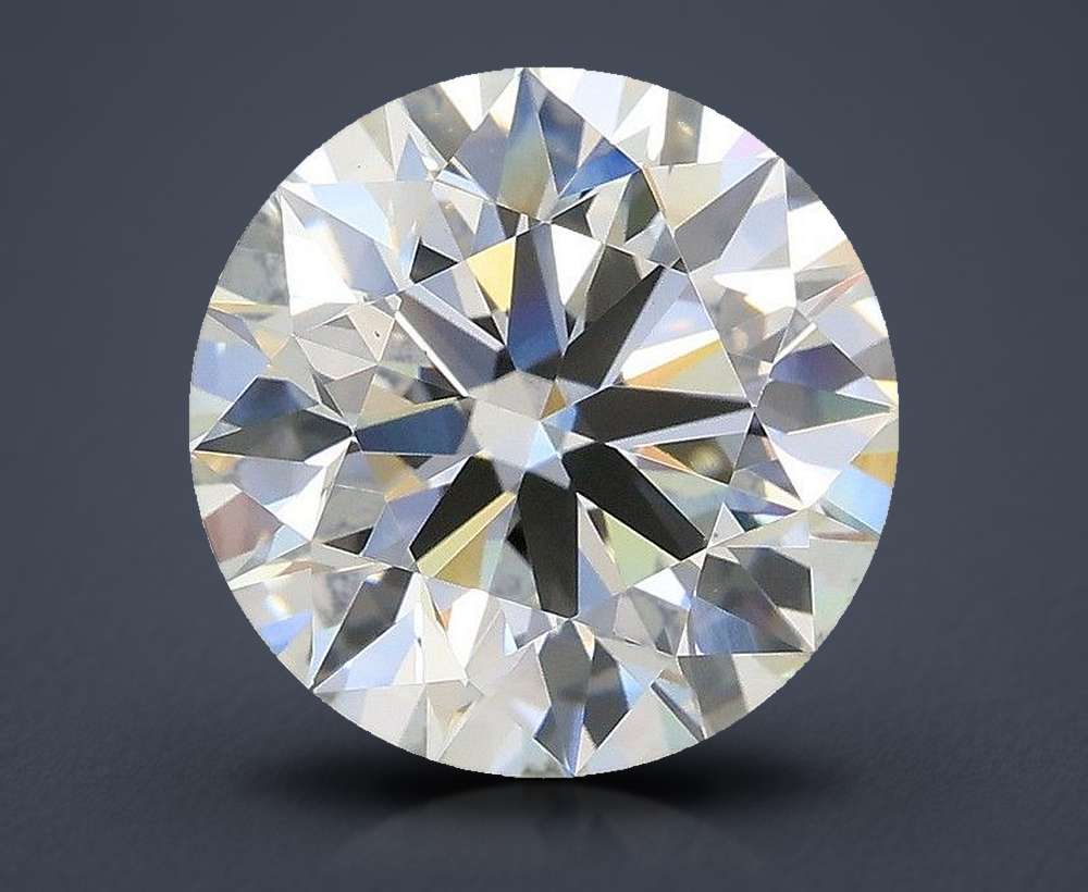 4.03ct H VS1 Rare Carat Ideal Cut Round Lab Grown Diamond