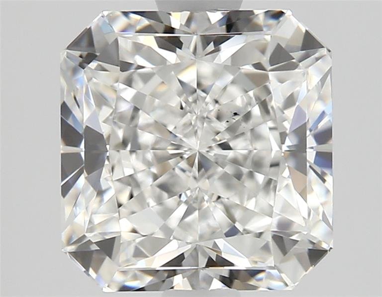 2.07ct F VS2 Rare Carat Ideal Cut Radiant Diamond