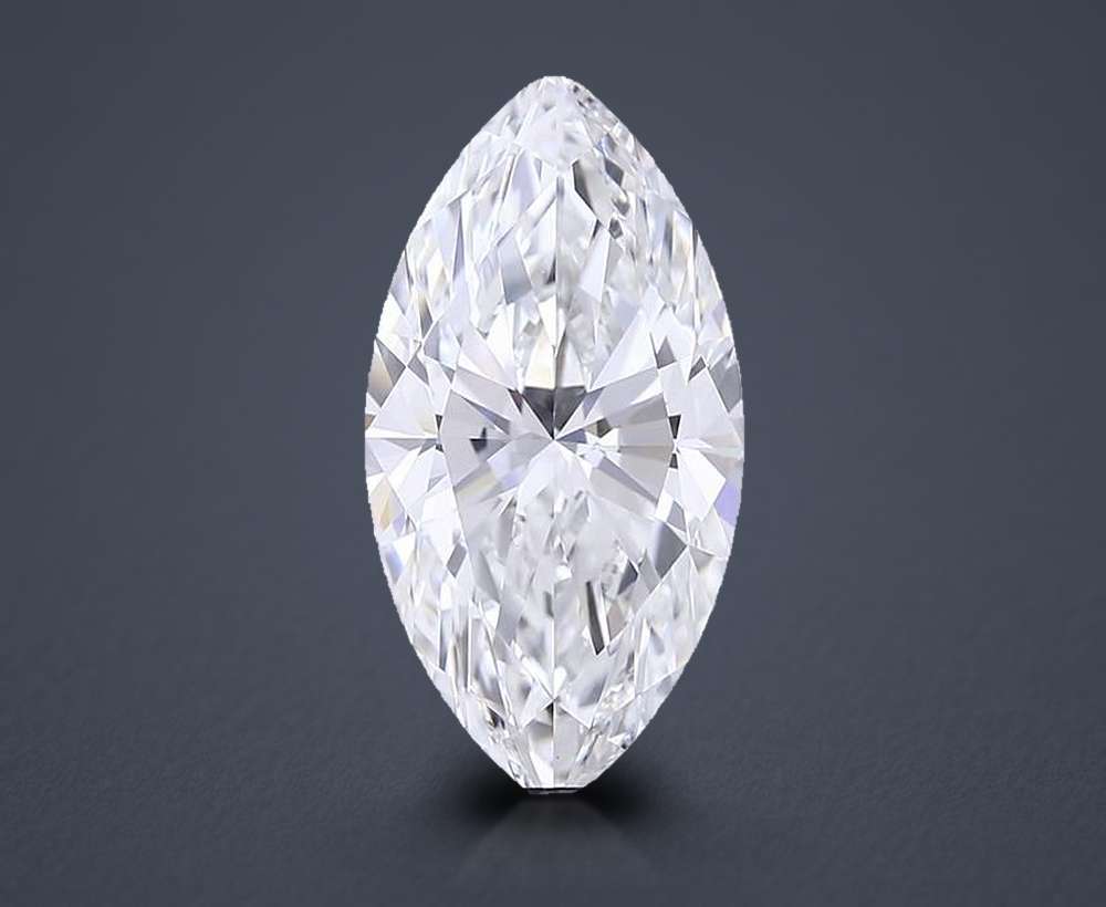 7.02ct F VS1 Rare Carat Ideal Cut Marquise Lab Grown Diamond