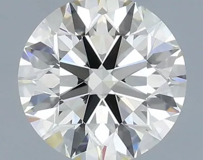 1.09ct I IF Rare Carat Ideal Cut Round Diamond