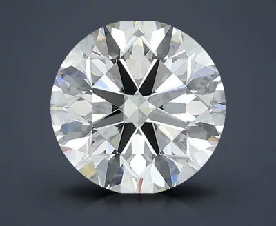 1.09ct I IF Rare Carat Ideal Cut Round Diamond