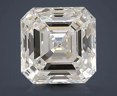 1.51ct E VS1 Very Good Cut Asscher Lab Grown Diamond