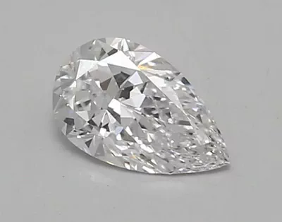 0.82ct D VVS1 Rare Carat Ideal Cut Pear Lab Grown Diamond