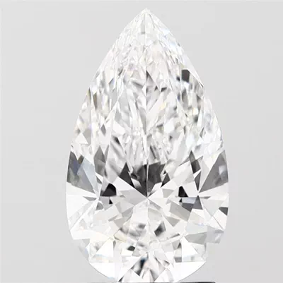 3.09ct H VS1 Very Good Cut Pear Lab Grown Diamond