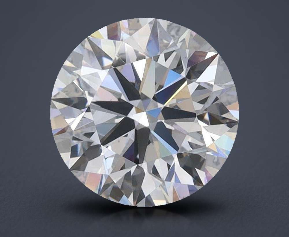 1.86ct D VVS1 Rare Carat Ideal Cut Round Lab Grown Diamond