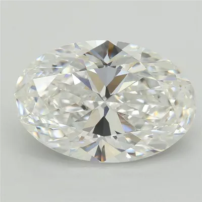 5.02ct E VS1 Rare Carat Ideal Cut Oval Lab Grown Diamond
