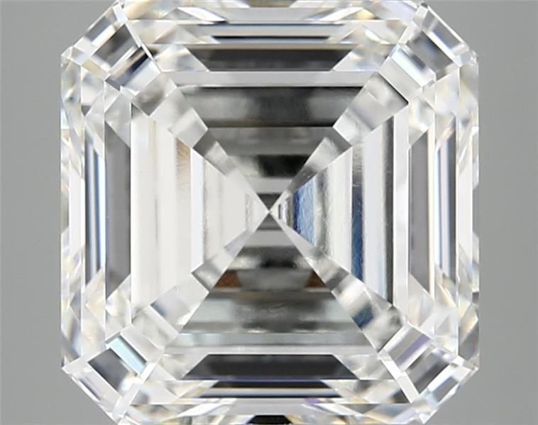 8.04ct F VVS2 Rare Carat Ideal Cut Asscher Lab Grown Diamond