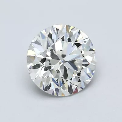 2.01ct H SI1 Rare Carat Ideal Cut Round Diamond