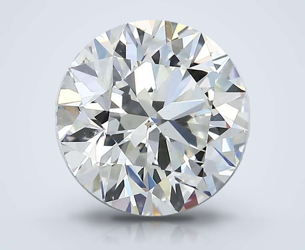 2.01ct H SI1 Rare Carat Ideal Cut Round Diamond