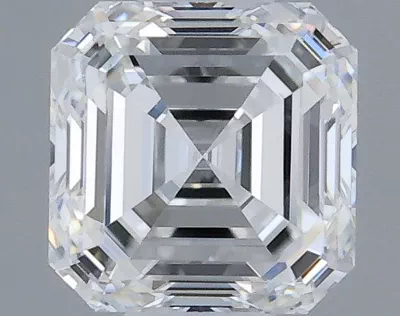 0.55ct G VVS2 Rare Carat Ideal Cut Asscher Diamond