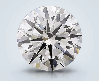 3.02ct J VS1 Excellent Cut Round Lab Grown Diamond