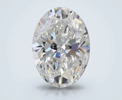 2.01ct D VS1 Rare Carat Ideal Cut Oval Lab Grown Diamond